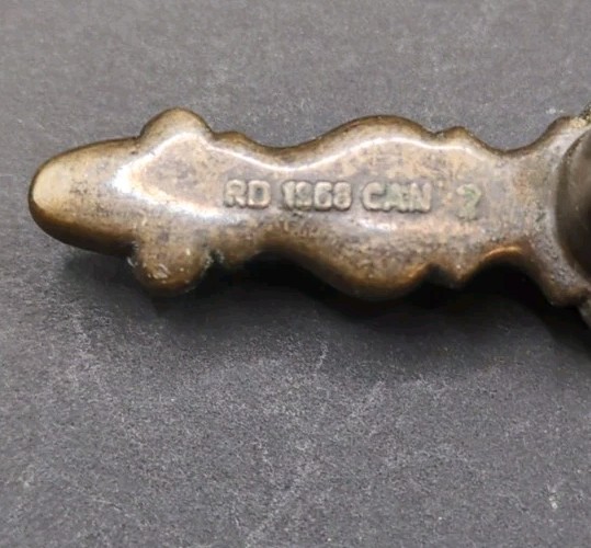 Lot of 16 Amerock MCM Brass Drawer Pull Handles RD 1968 CAN 5.5" With Screws