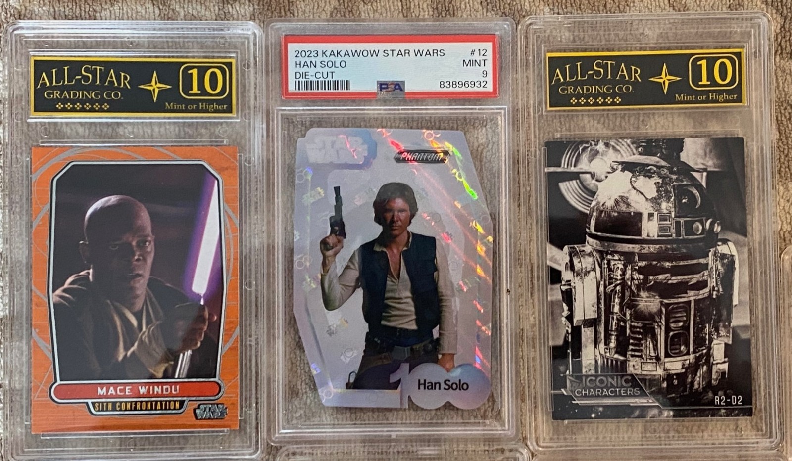 Topps Star Wars 10 Card Mystery Pack - Autos, #'d, Holos, Patch, Slab Chase!