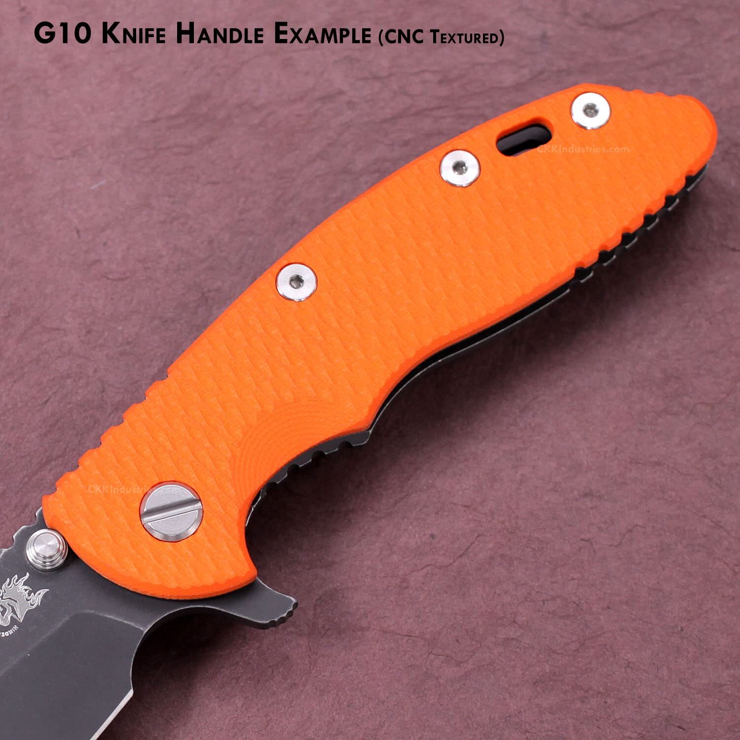 G10 Sheets - Knife Handle Material - (Multiple Colors and Sizes) - Select Below