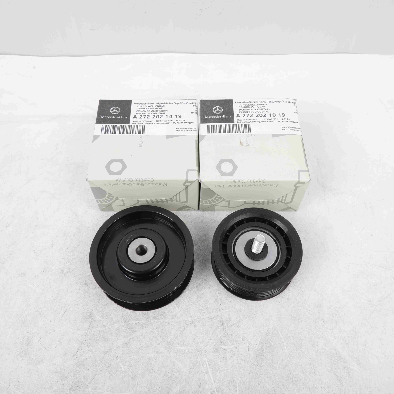 Kit for Mercedes C300 C350 E350 E550 NEW Serpentine Belt Drive A2722000270