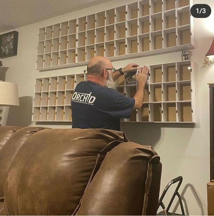 Funko Pop display case by Mk Kubbies 4-PACK Holds 48+pops