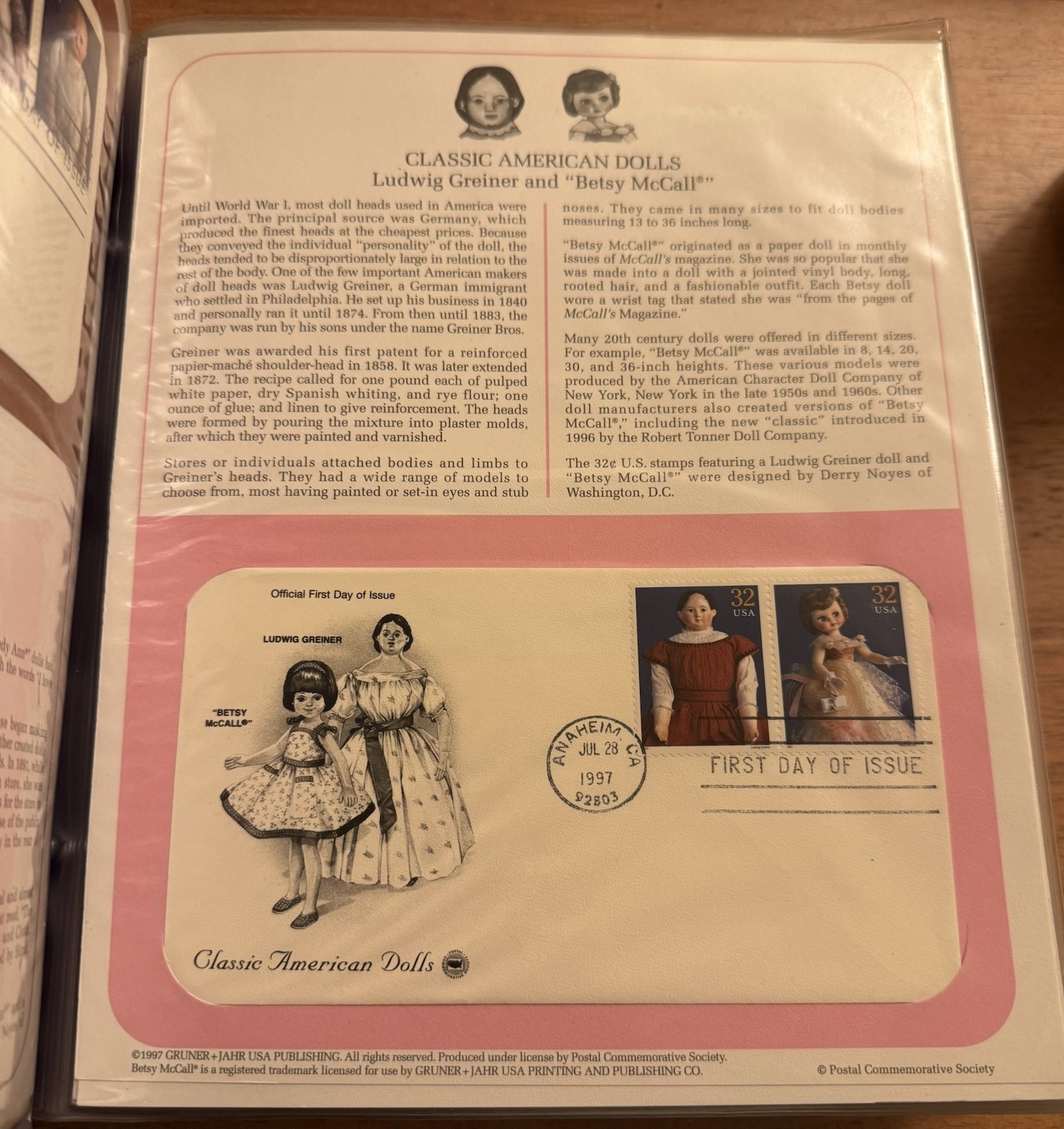 Postal Commemorative Society Binder w/ U.S. First Day Covers 1996-1998 96 Covers