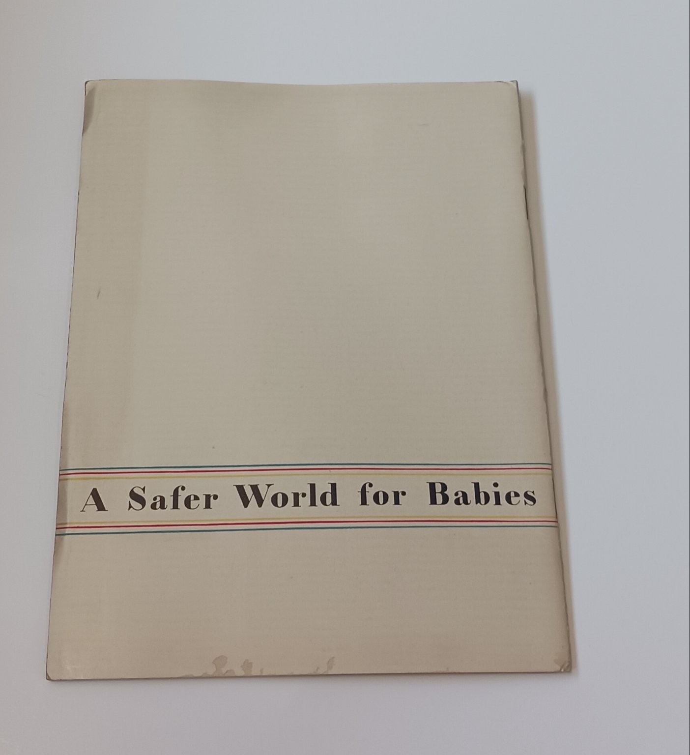 1929 Evaporated Milk A Safer World for Babies Guide Booklet Vintage Infant Care