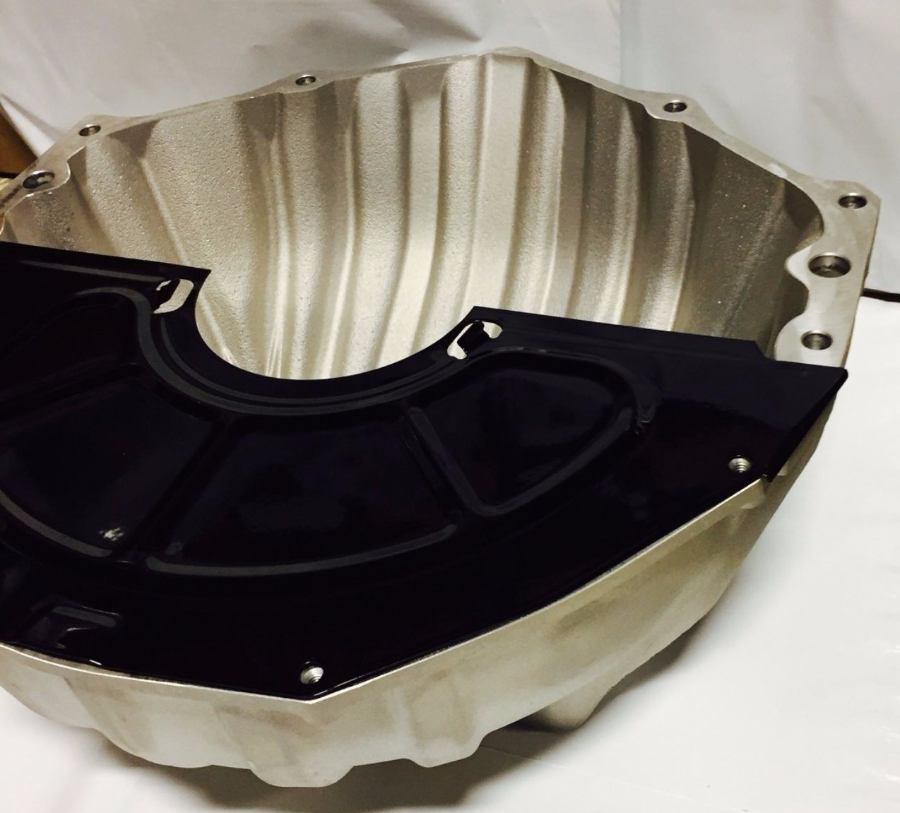 Chevy 4 Speed Inspection Plate Flex 621 Bell Housing 11" clutch plate cover