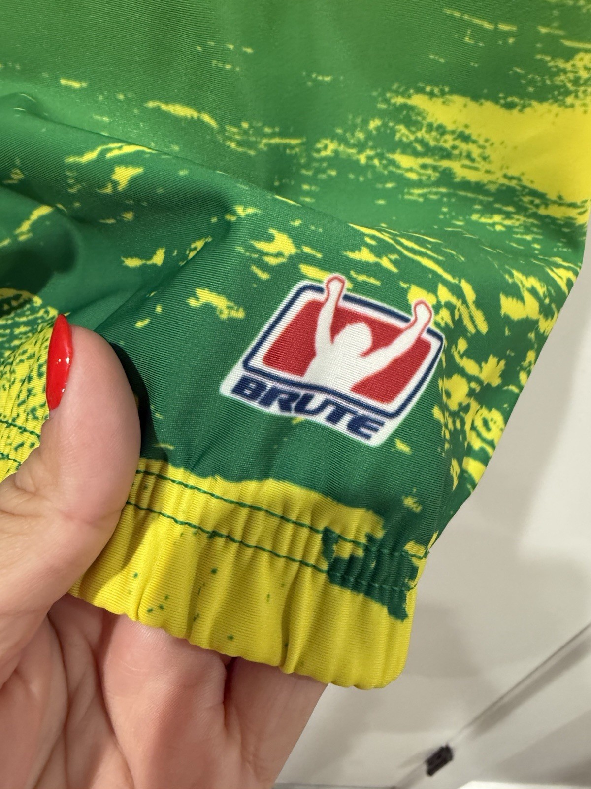 Brute Wrestling Singlet Adult XL Jamaica Jamrock Grappling Sublimated Bib