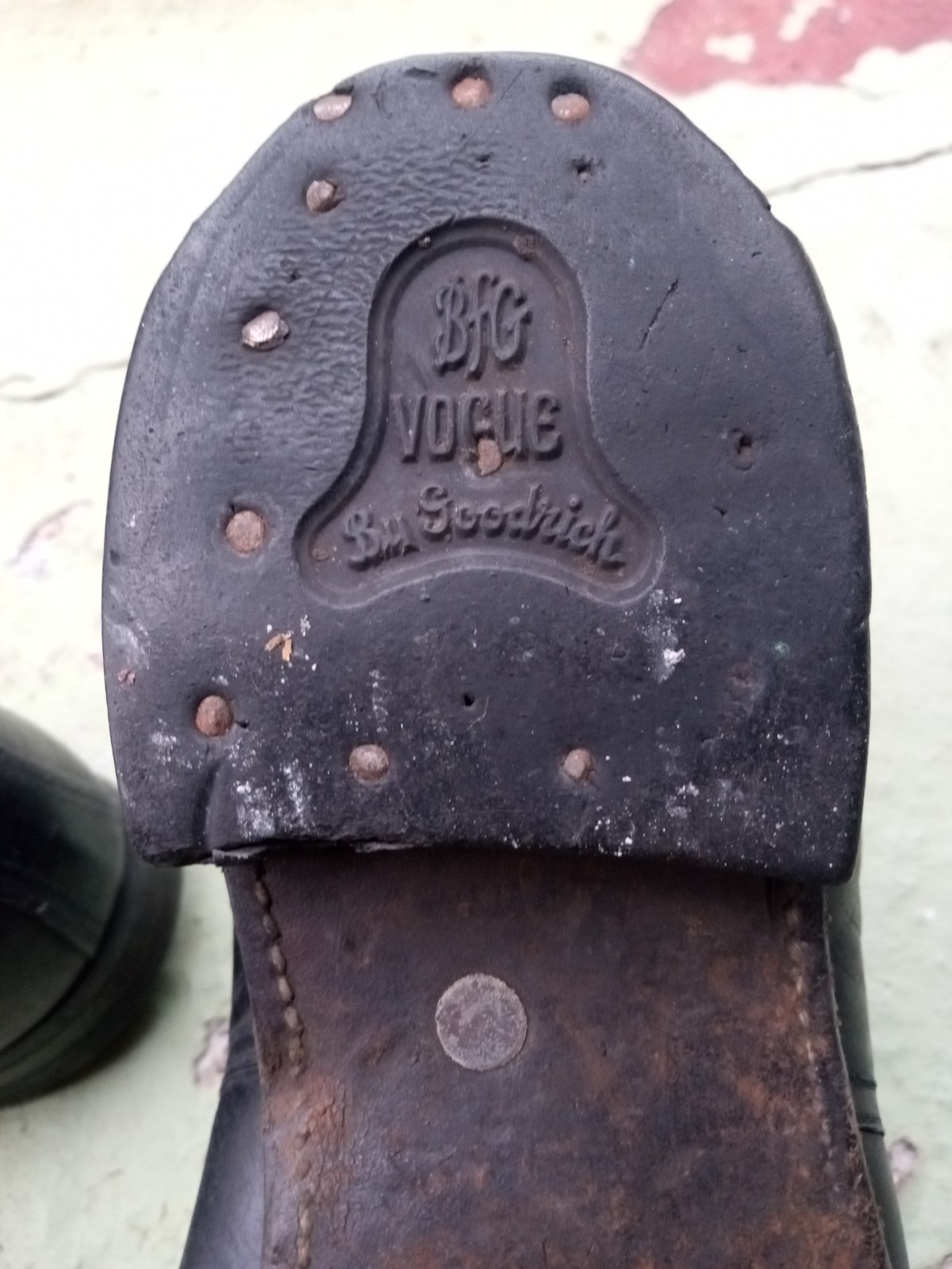 Span Am Indian Wars US Boots Black Leather 11" Long Goodrich Heels Volunteers