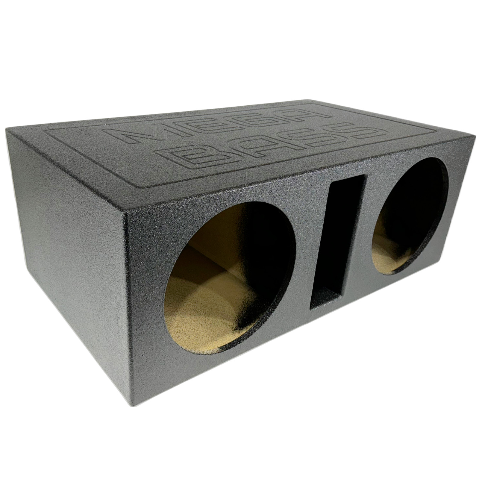 Dual 12" Mega Super Bass Series Subwoofer Box Ported 2x12" Woofers