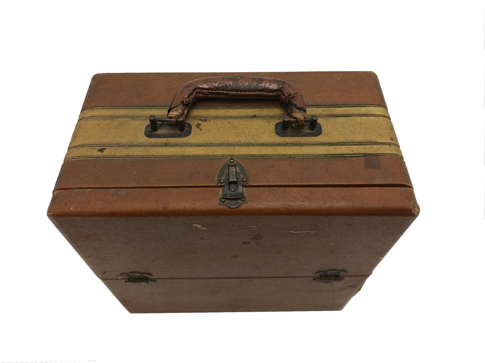 Vintage Stewart Warner 9007-A AM Portable Tube Radio Luggage-Style 1940s