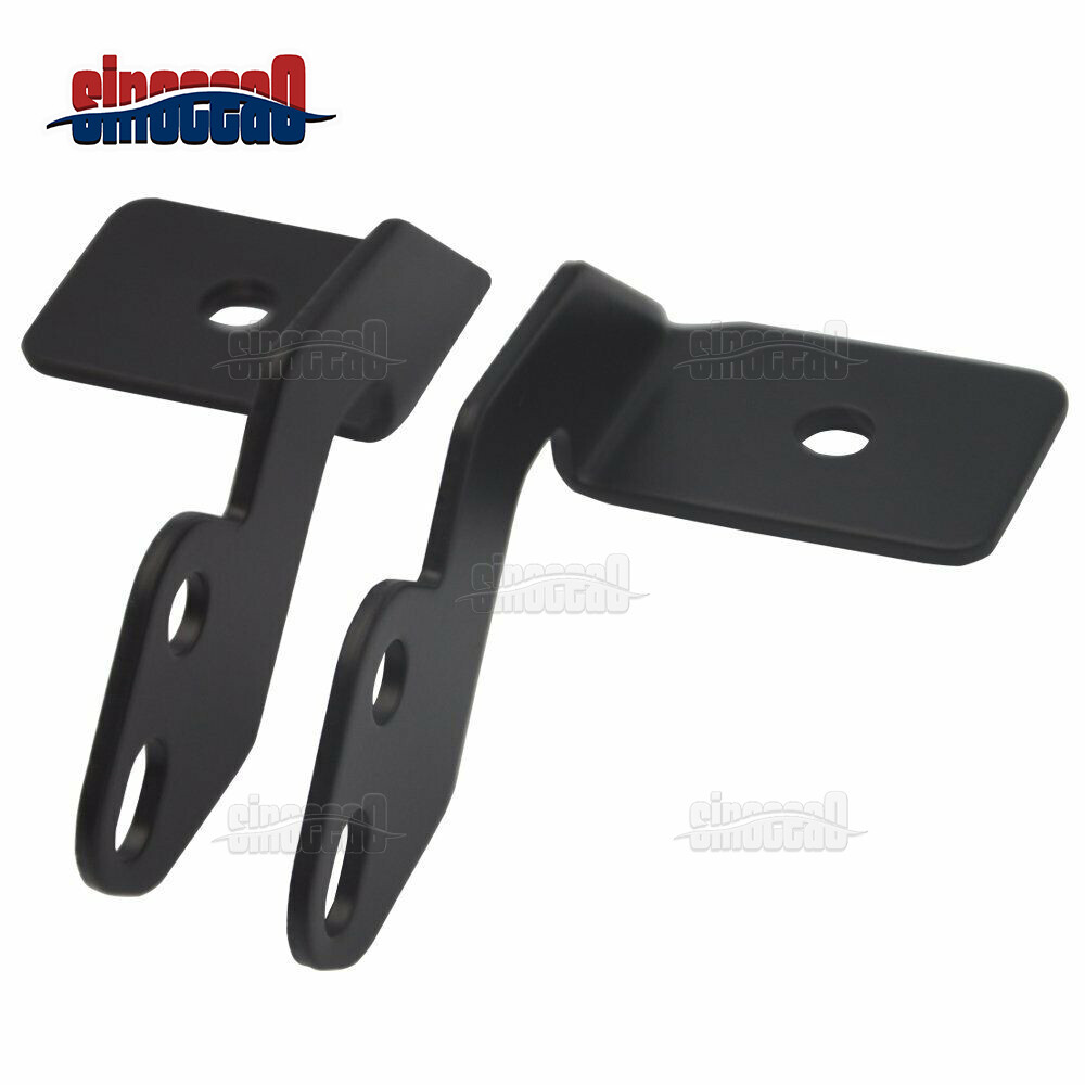 2PCS Side Cage A-Pillar Fog Light Pod Mount Brackets For Polaris RZR XP 1000 900