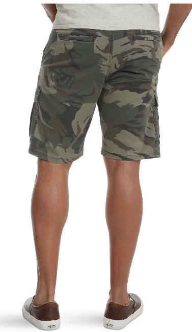 Mens Wrangler Cargo Shorts w Stretch Relaxed Fit Tech Pocket CHOOSE COLOR & SIZE