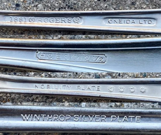 Lot Of 50 Antique Vintage Forks Flatware - SCRAP QUALITY - NO SILVER