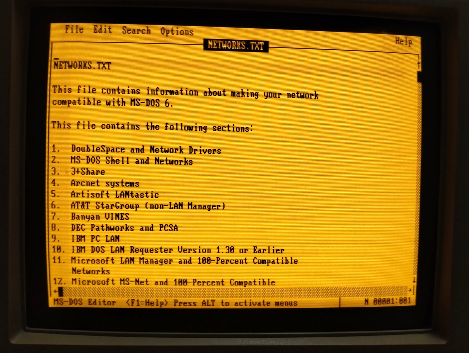 VINTAGE Monochrome Monitor with Swivel! WORKS! Bright! READ!