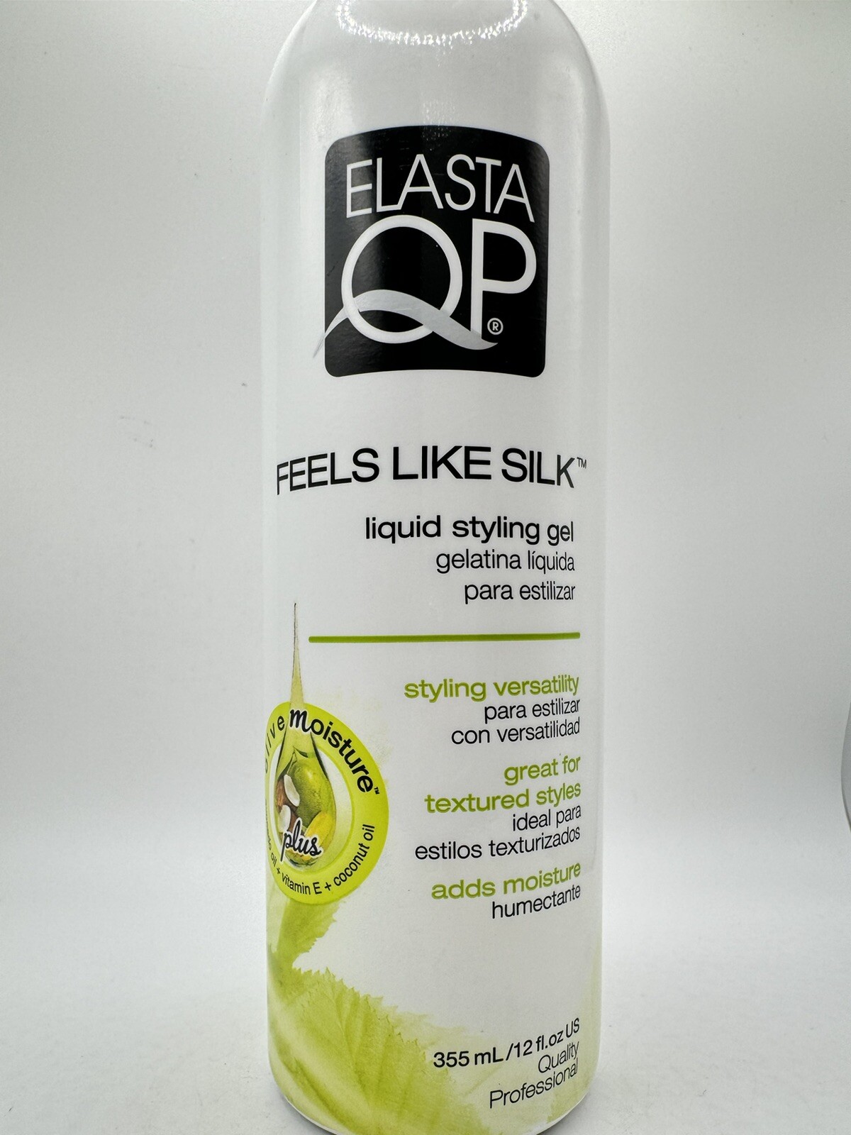 Elasta QP Elasta Care Feels Like Silk Liquid Styling Control Gel Jel New