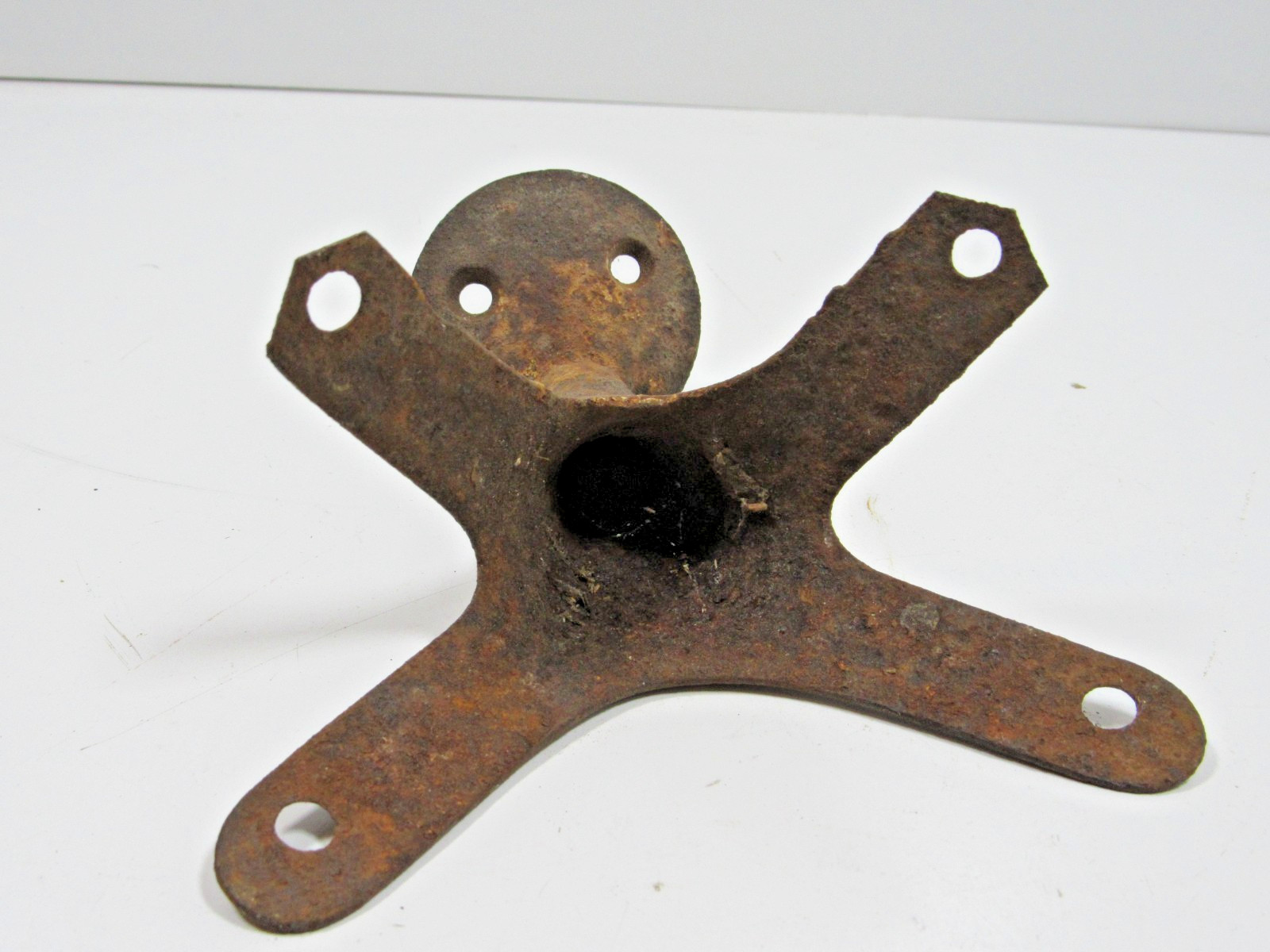 Vintage Antique Western Horse Saddle Horn Metal Bracket #P32