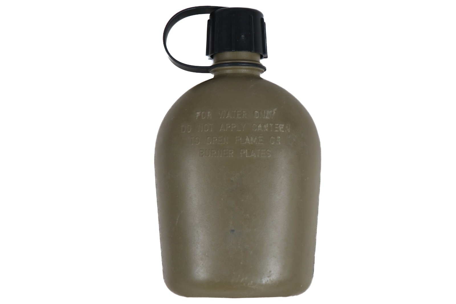 US Military 1 Quart Canteen Hard Plastic OD Green 1QT ALICE Cap Army Field Gear