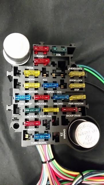 EZ Wiring Harness 21 circuit Street Rod Wiring harness