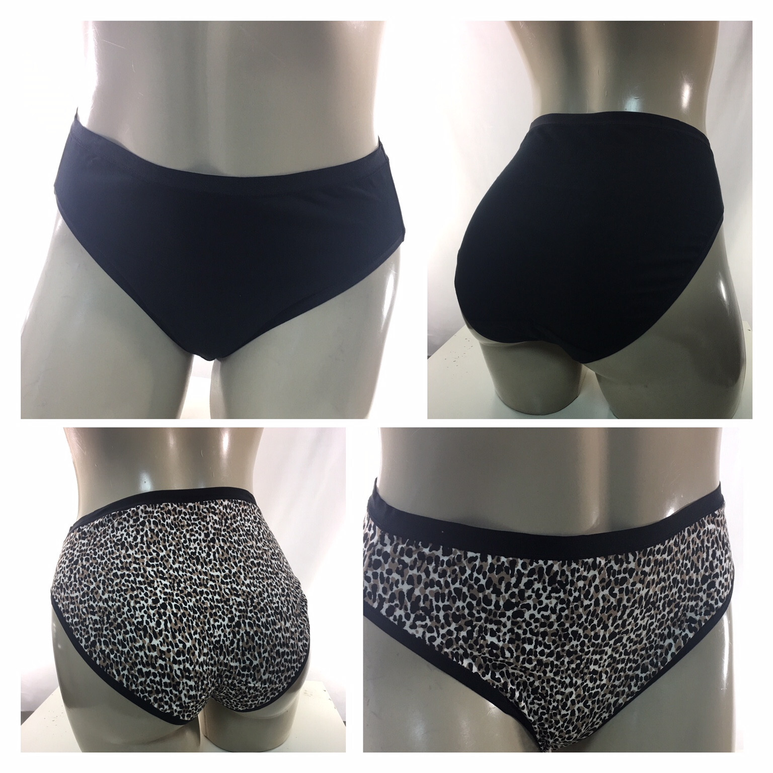 New 6 pk of it.se.bit.se Classic Fit HICUT panty by French Dressing~ Size S - XL