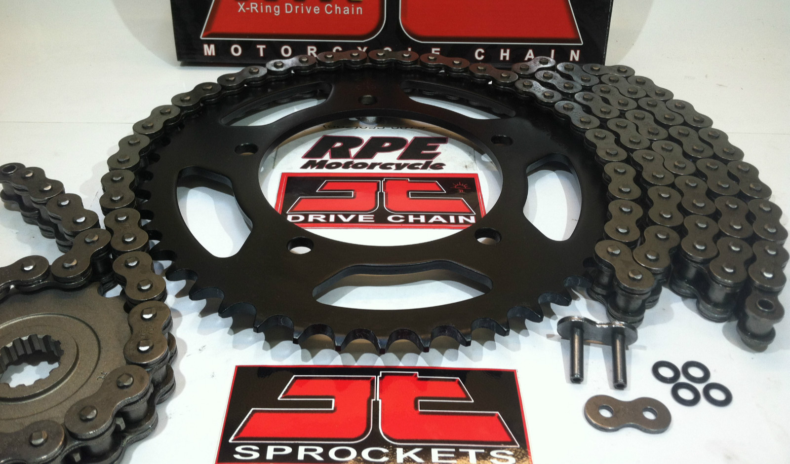 2007-2018 Kawasaki Ninja ZX6R ZX-6R JT 520 X1R3 OEM Chain and Sprockets Kit