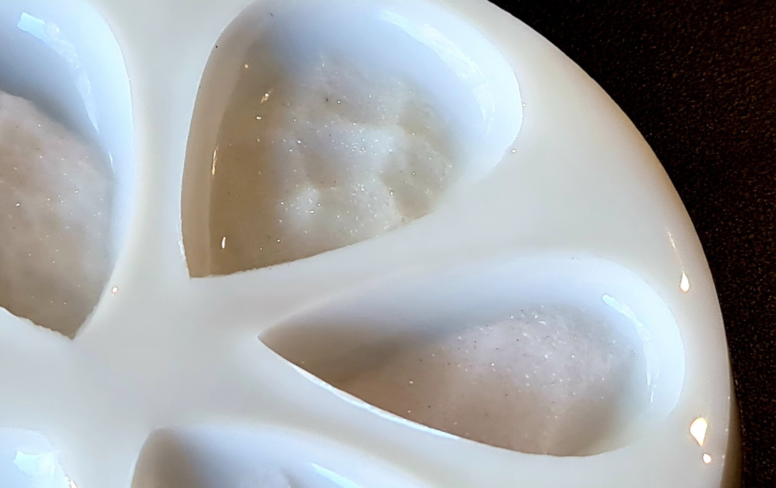 SIX Druzy Teardrop Pendant Silicone Mold AU