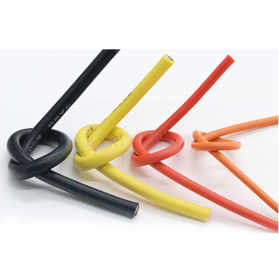 30awg-2awg Chose Colors UL Multi-Strand Silicone Flexible Soft Cable 0.08mm Wire