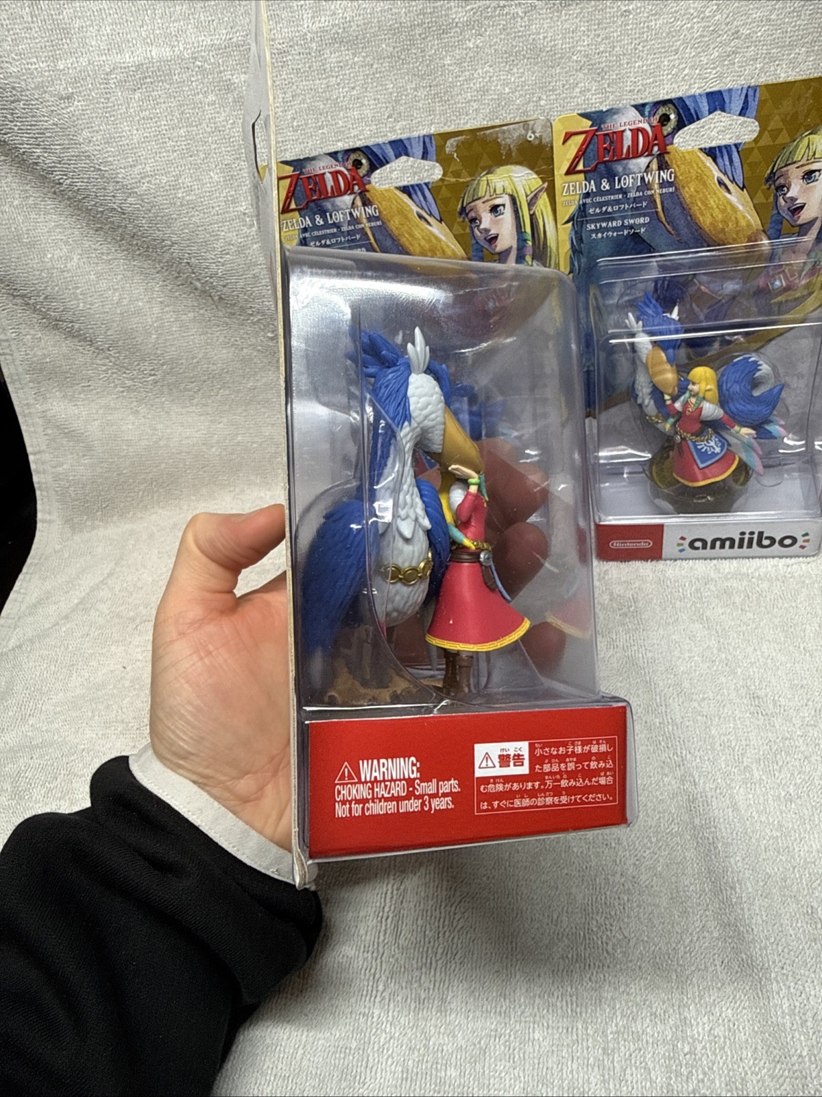 Zelda & Loftwing Amiibo Figure - The Legend of Zelda Skyward Sword