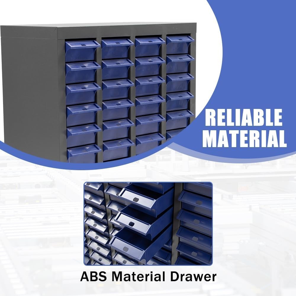100 Drawers Parts Cabinet, Bolt & Nut Storage Hardware Tool Organization Shelves