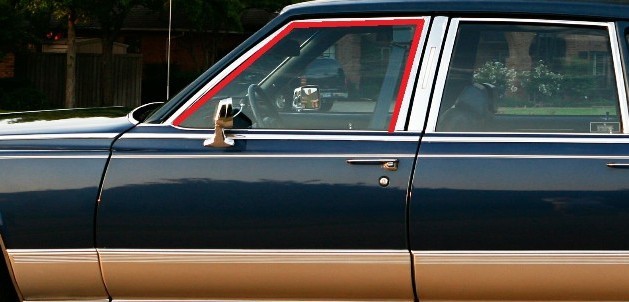 1980-1992 Cadillac Fleetwood & Brougham 4 door front window channel seals, pair