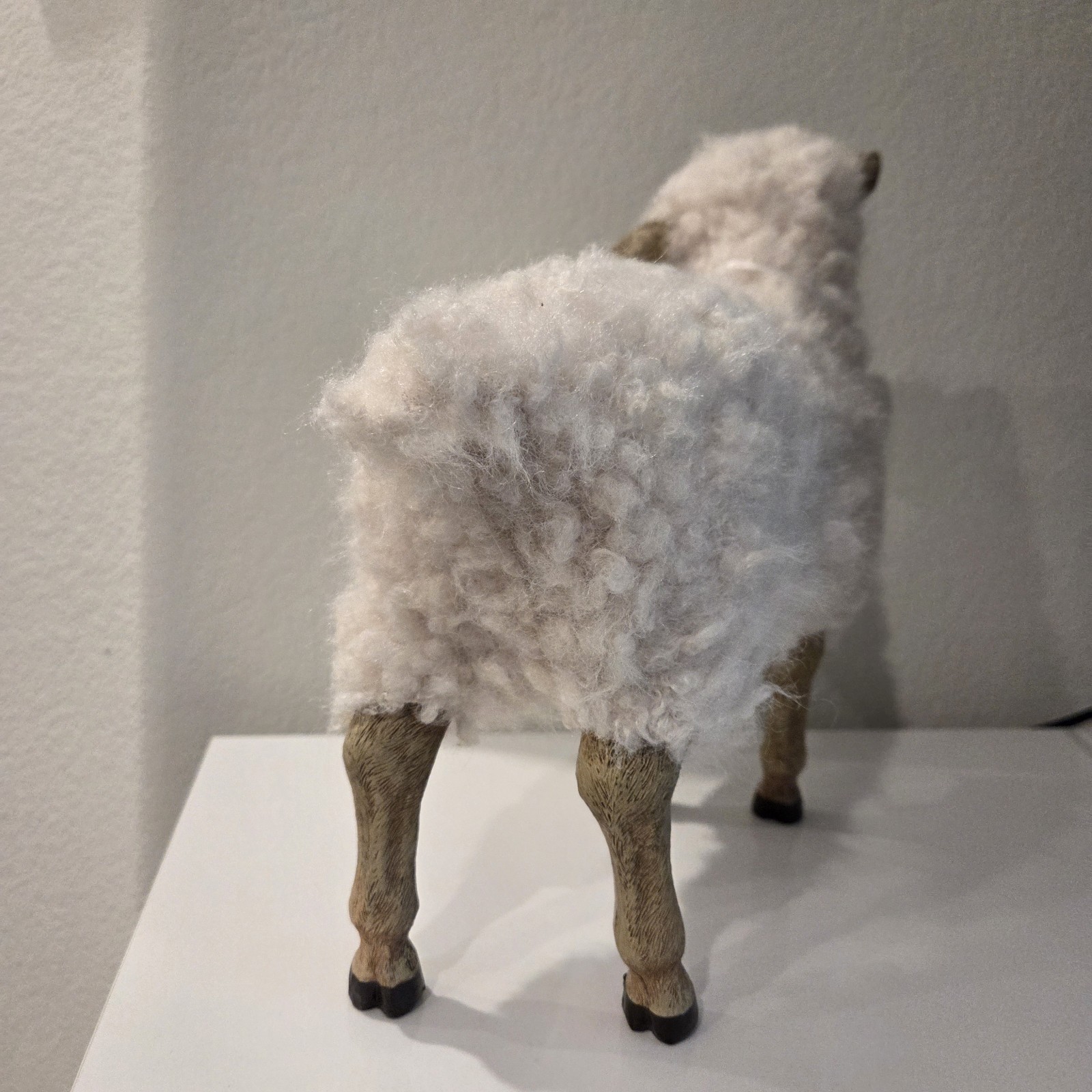 Standing Lamb/Sheep The Farmhouse By Rachel Ashwell 12 Inches Easter Decor