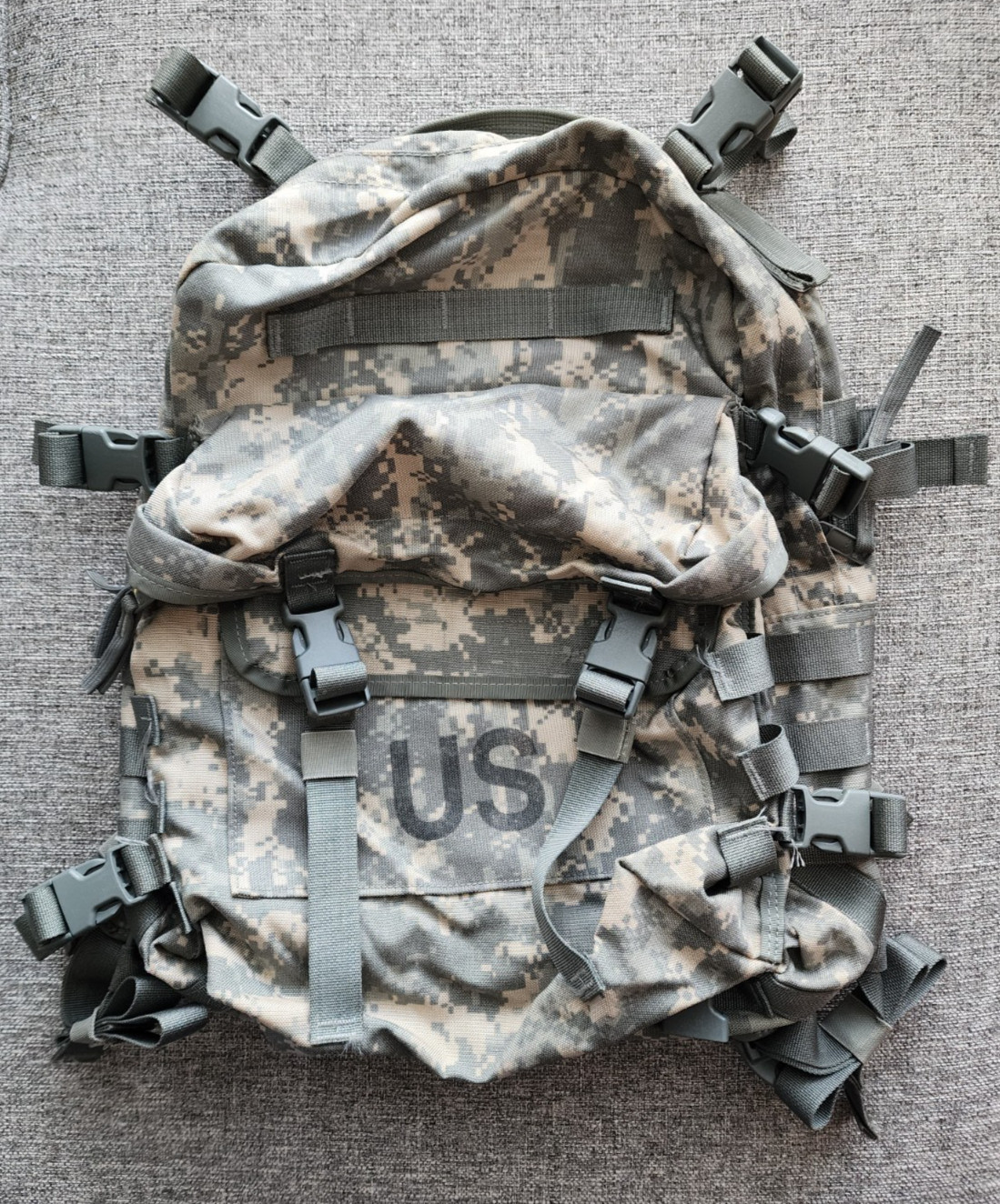 16 Piece Rifleman Kit MOLLE System - ACU (Complete Set) USGI U.S. ARMY