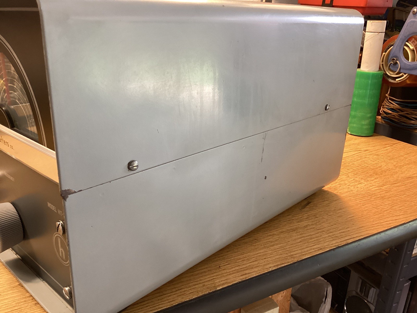 DEFECTIVE Hallicrafters HT37 Ham Radio Transmitter Vintage G3D