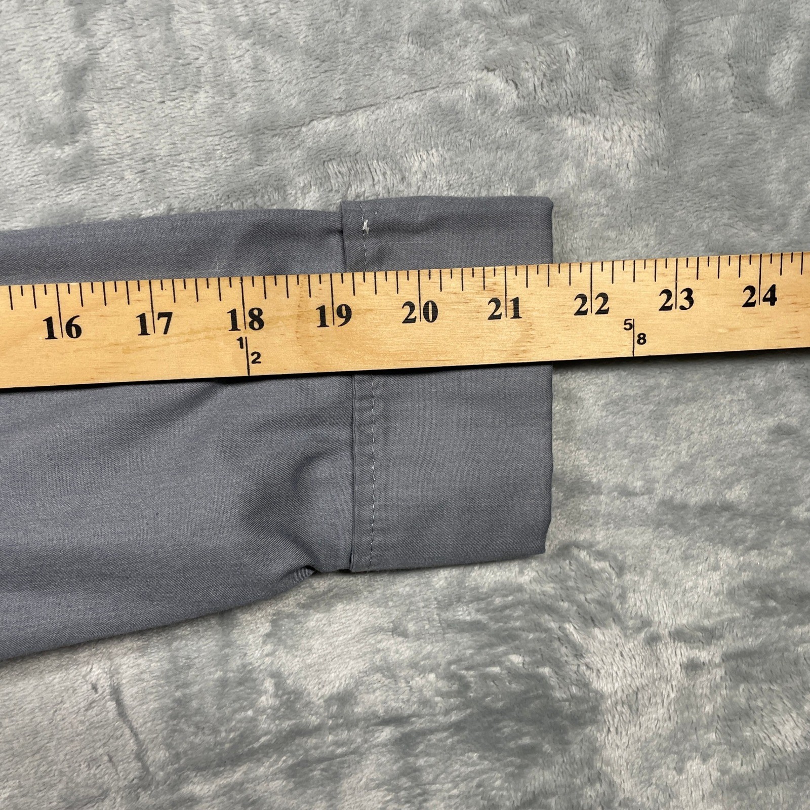 Two Chef Works Gray Chef Coat Kitchen Uniform Full Zip Long Sleeve Workwear Top