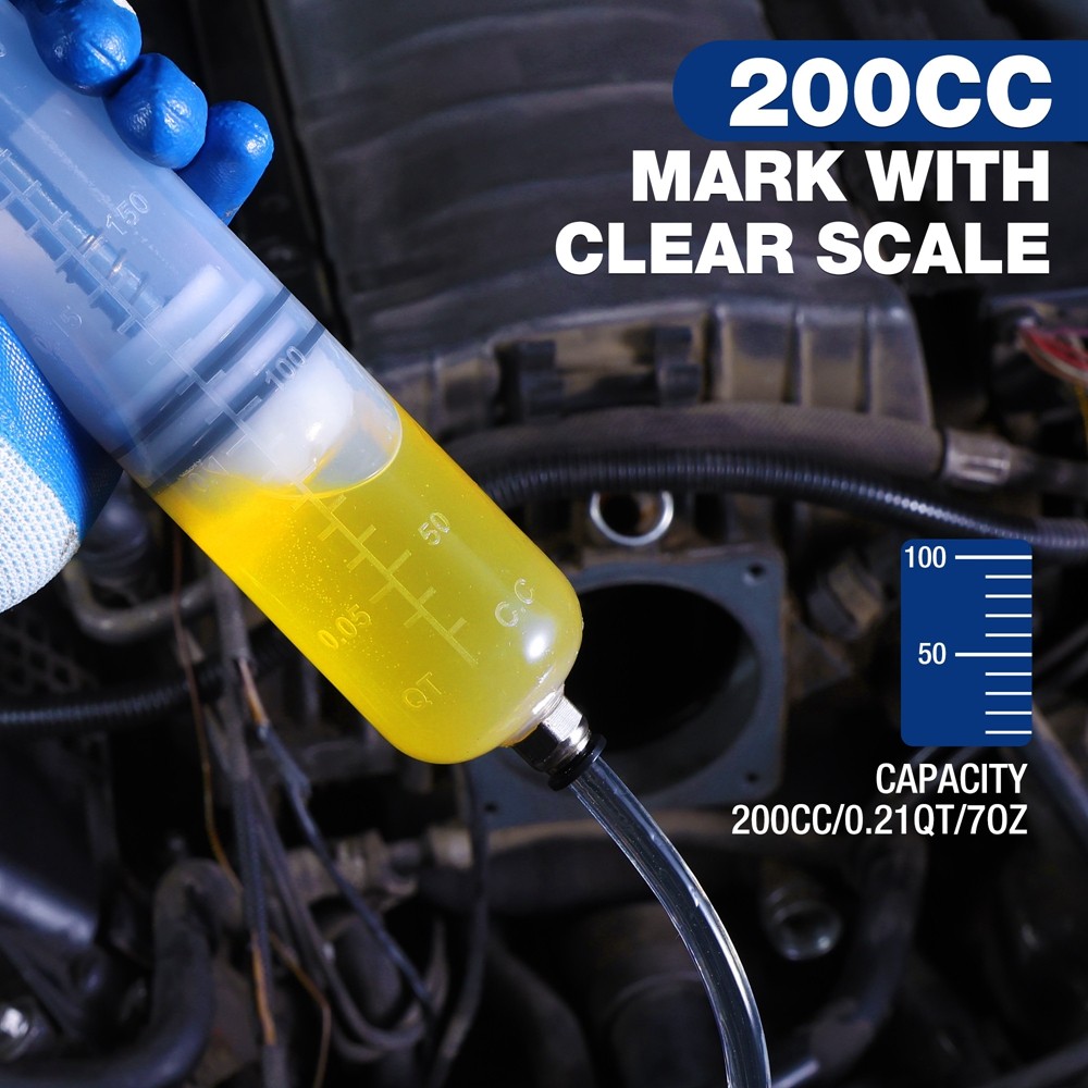 WORKPRO Fluid Extraction Filling Syringe Transfer Pumps Oil Extractor Automotive