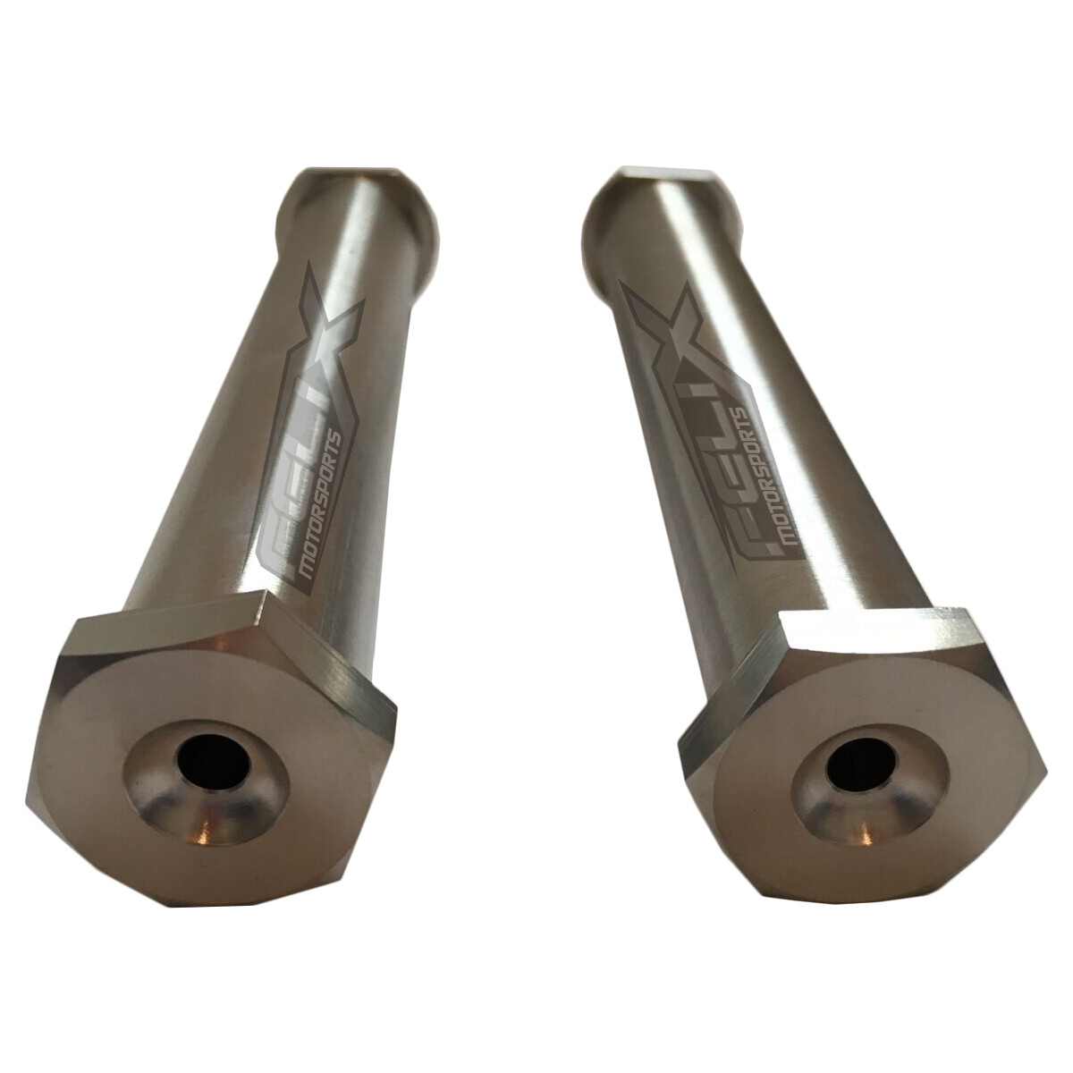 Two New Sprint Car Titanium Kingpins and Caps Winters DMI