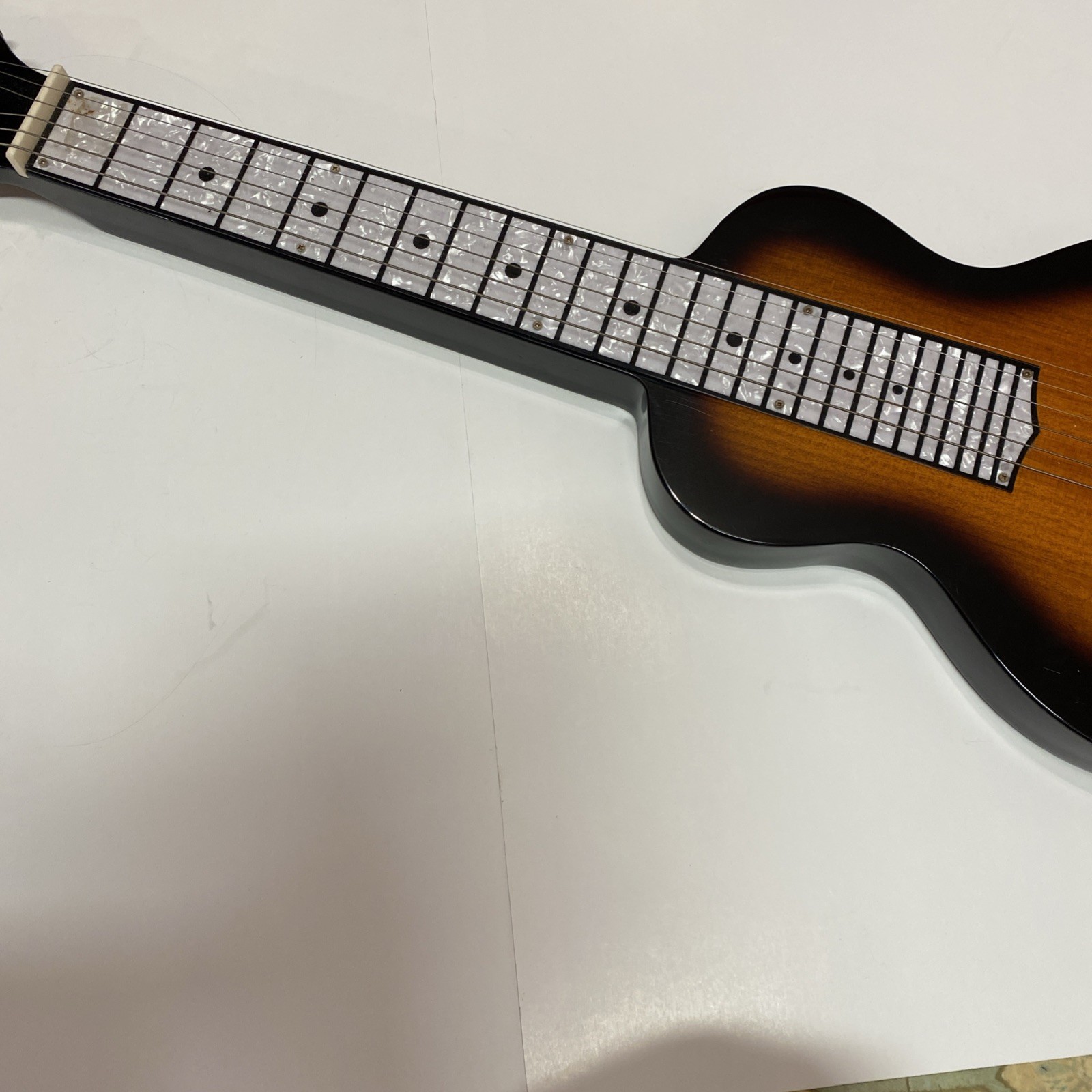 Recording King Lap Steel 6 String Guitar Sunburst - Tested - See Photos