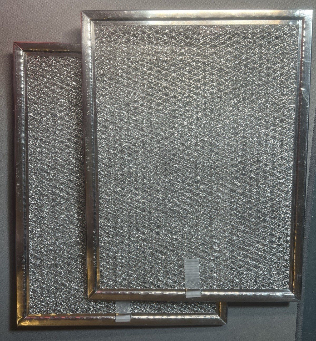 2 Pack Aluminum Range Hood Filter 7 1/4" X 9-1/2" X 1/8" - NEW