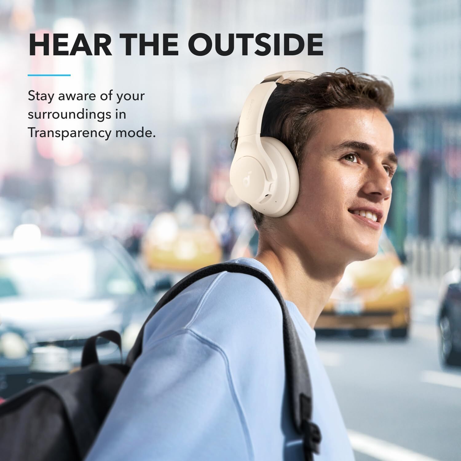 Soundcore Q20i Wireless Over-Ear Headphone Hybrid Active Noise Cancelling|Refurb