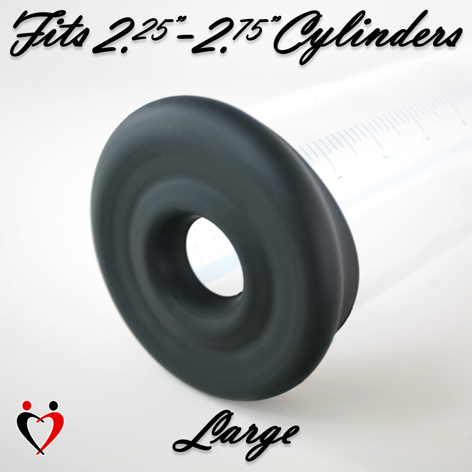 LeLuv Silicone Vacuum Seals for 1.35"-5.0" Penis Pump Cylinders | Many Options