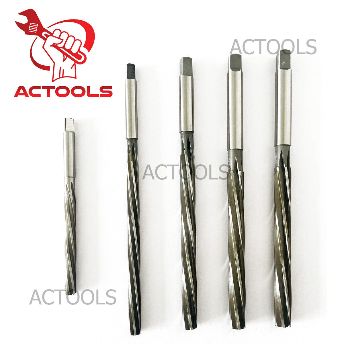 Hss Valve Stem Guide Reamers 5 Pcs 4mm 4.5mm 5mm 5.5mm 6mm Spiral USA ACTOOLS