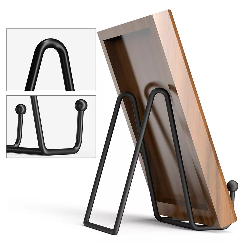 Metal Frame Holder Display Stands for Picture Plate Book Photo Easel 6" 8" USA