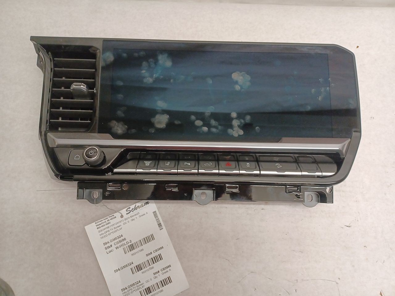 2024 Chevrolet Silverado 2500 Info-GPS-TV Screen 3107085