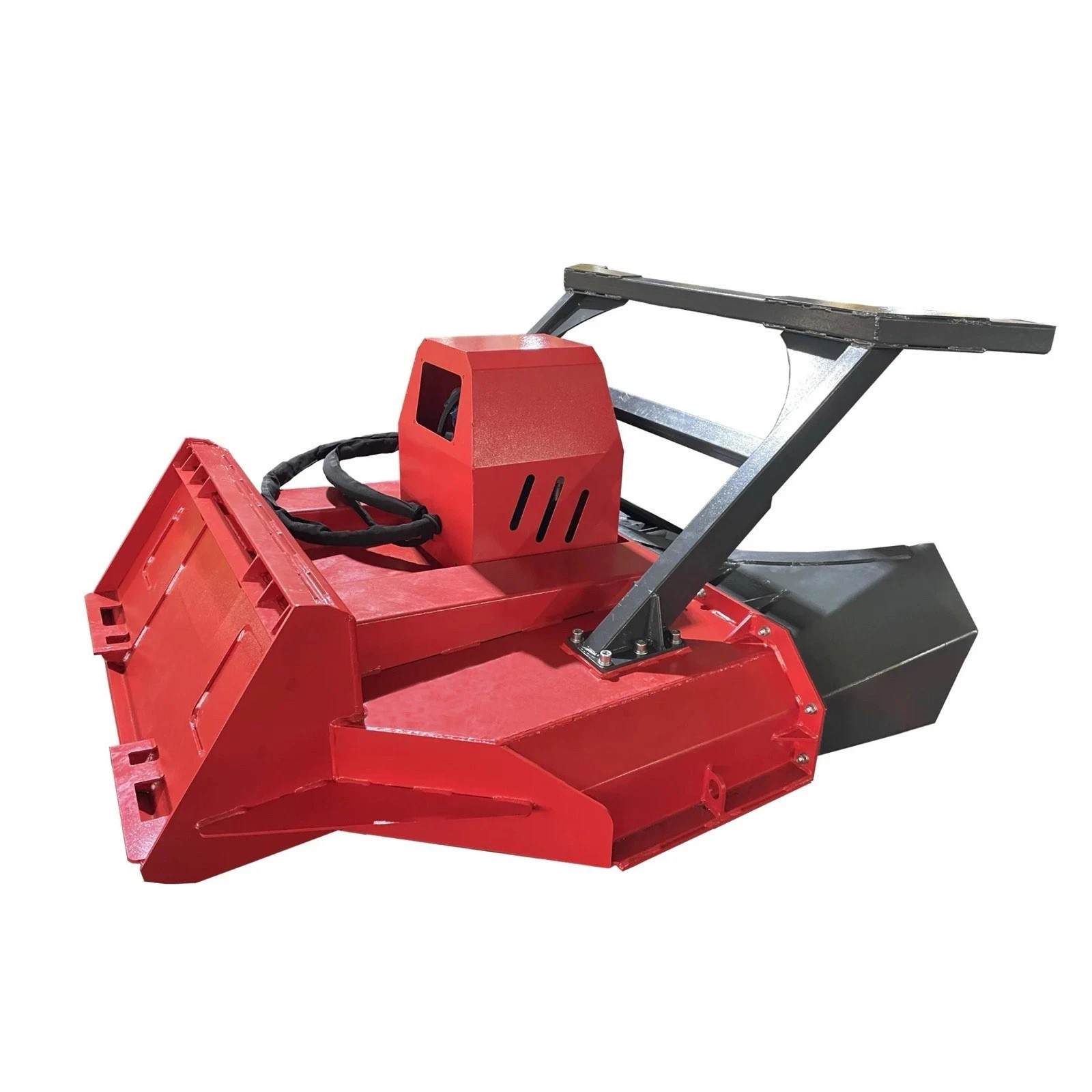 Raytree Forestry Disc Mulcher Shredder Heavy Duty Skid Steer Attachment High Flo