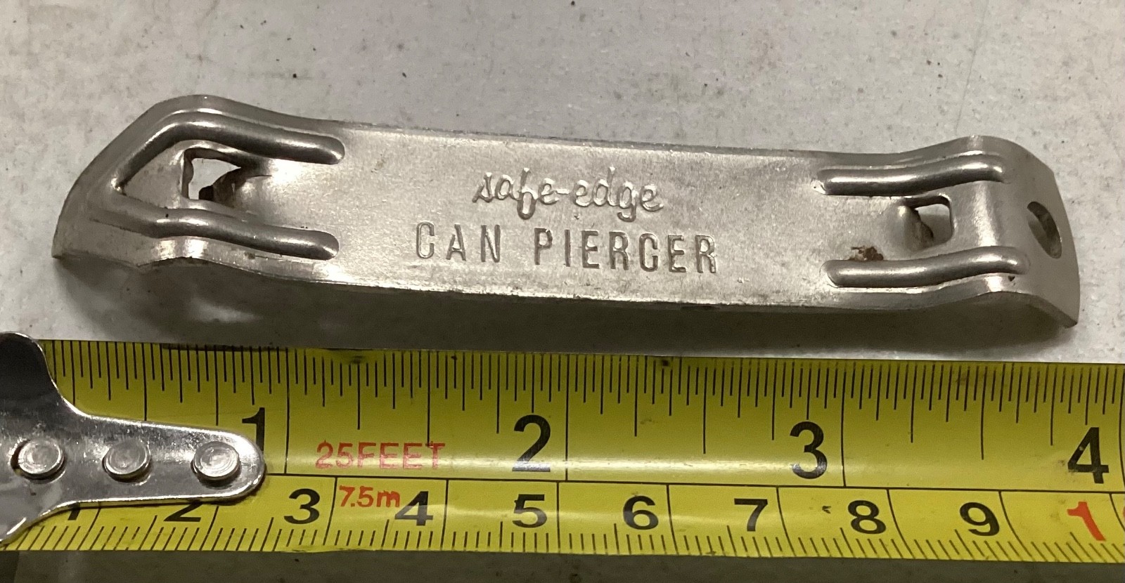 Vintage EKCO Safe Edge Metal Bottle Opener Can Piercer Tool