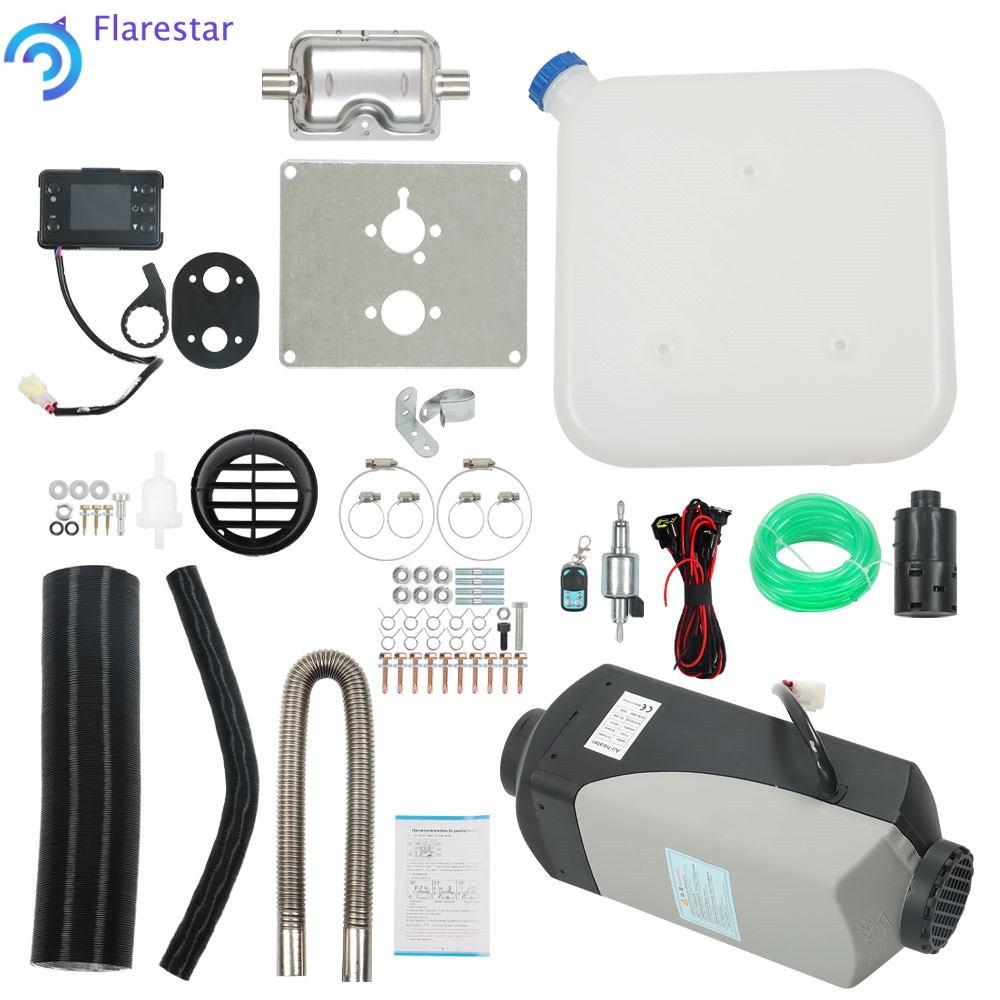 For Trucks Motor-Homes 5KW 10L Tank Air Diesel Heater 12V Diesel Parking Heater