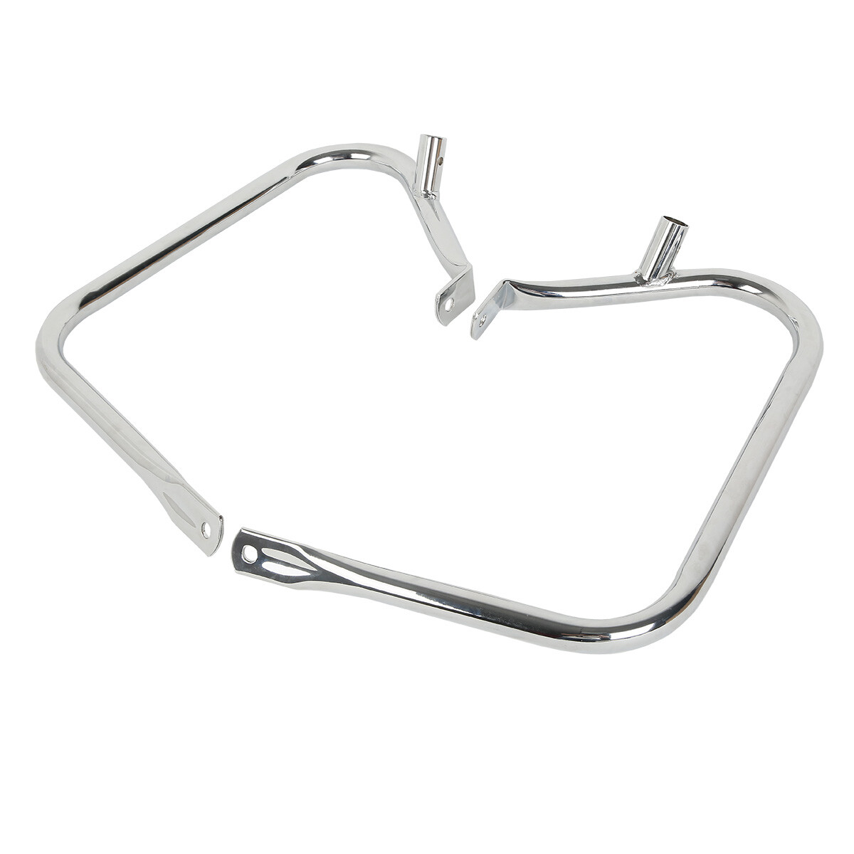 Chrome Hard Saddlebag Guards Bracket Fit For Harley Electra Road Glide 1997-2013