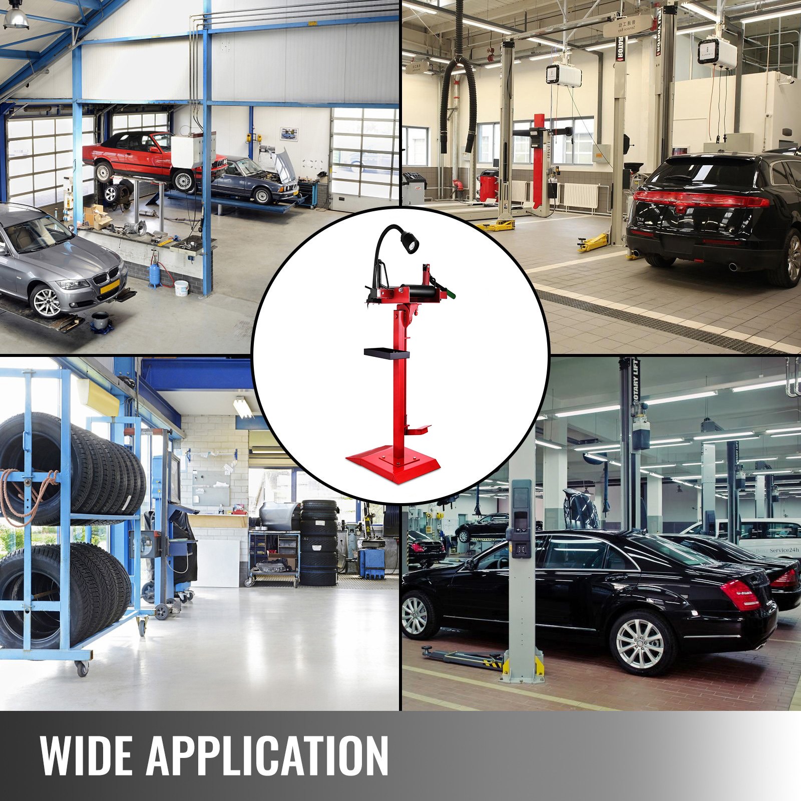 VEVOR Heavy Duty Manual Car Light Truck Tire Spreader Tire Changer Repair Tires