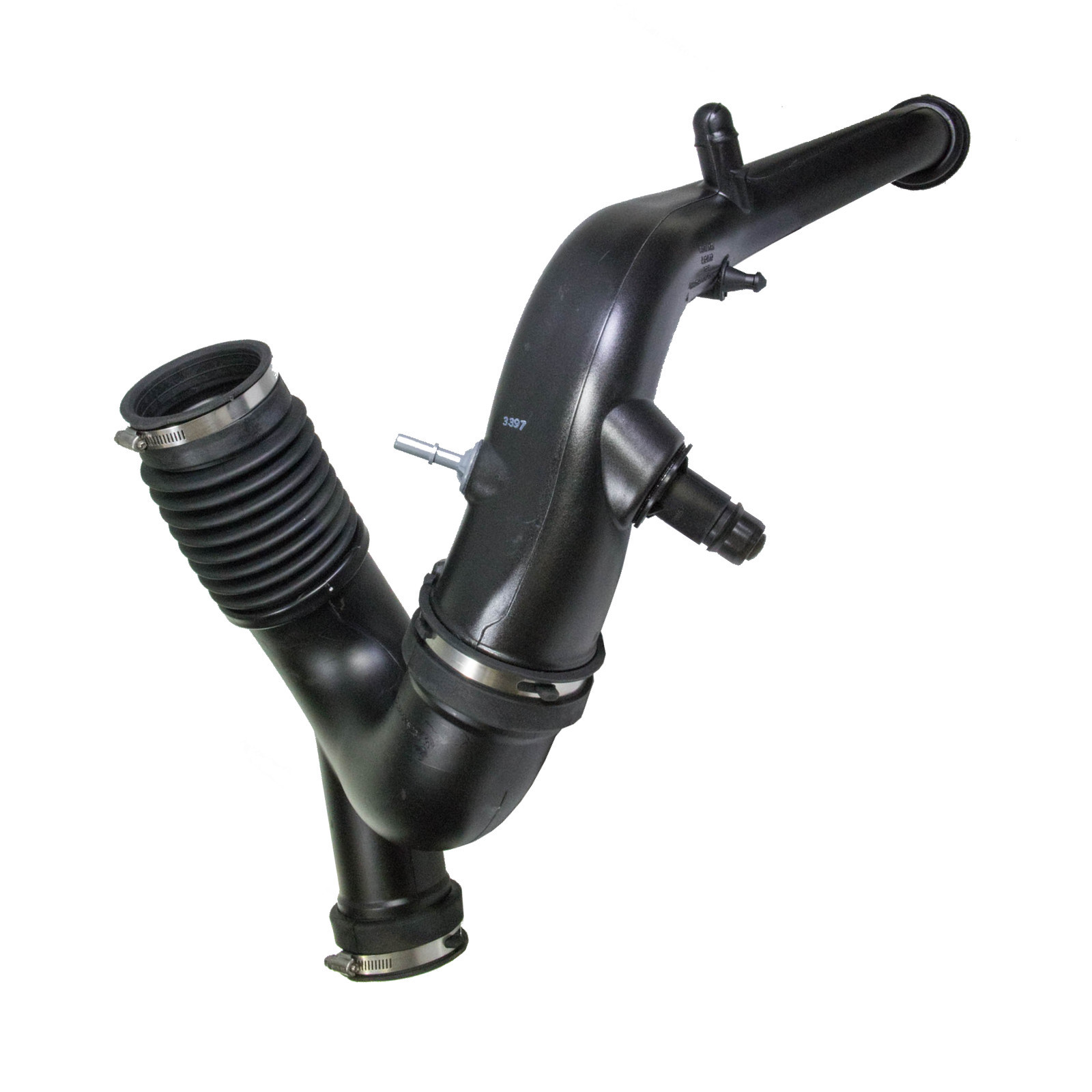 OEM NEW 13-14 Ford F-150 3.5L V6 Turbo to Air Intake Tube Tee Barb LH Driver