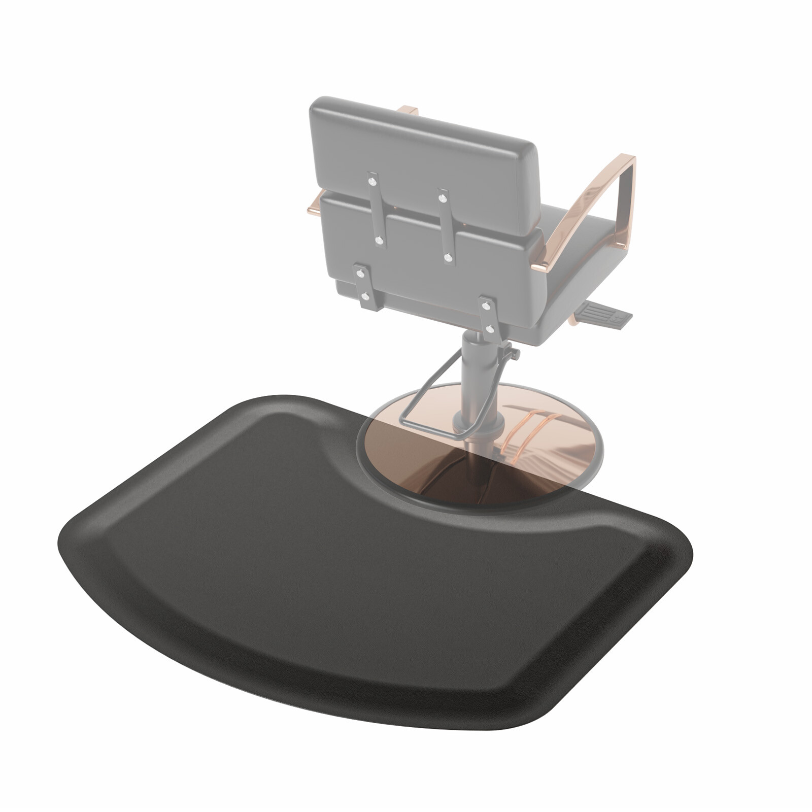 Salon Mat,Anti Fatigue Floor Mat for Hair Stylist,Salon Barber Chair-Rectangular