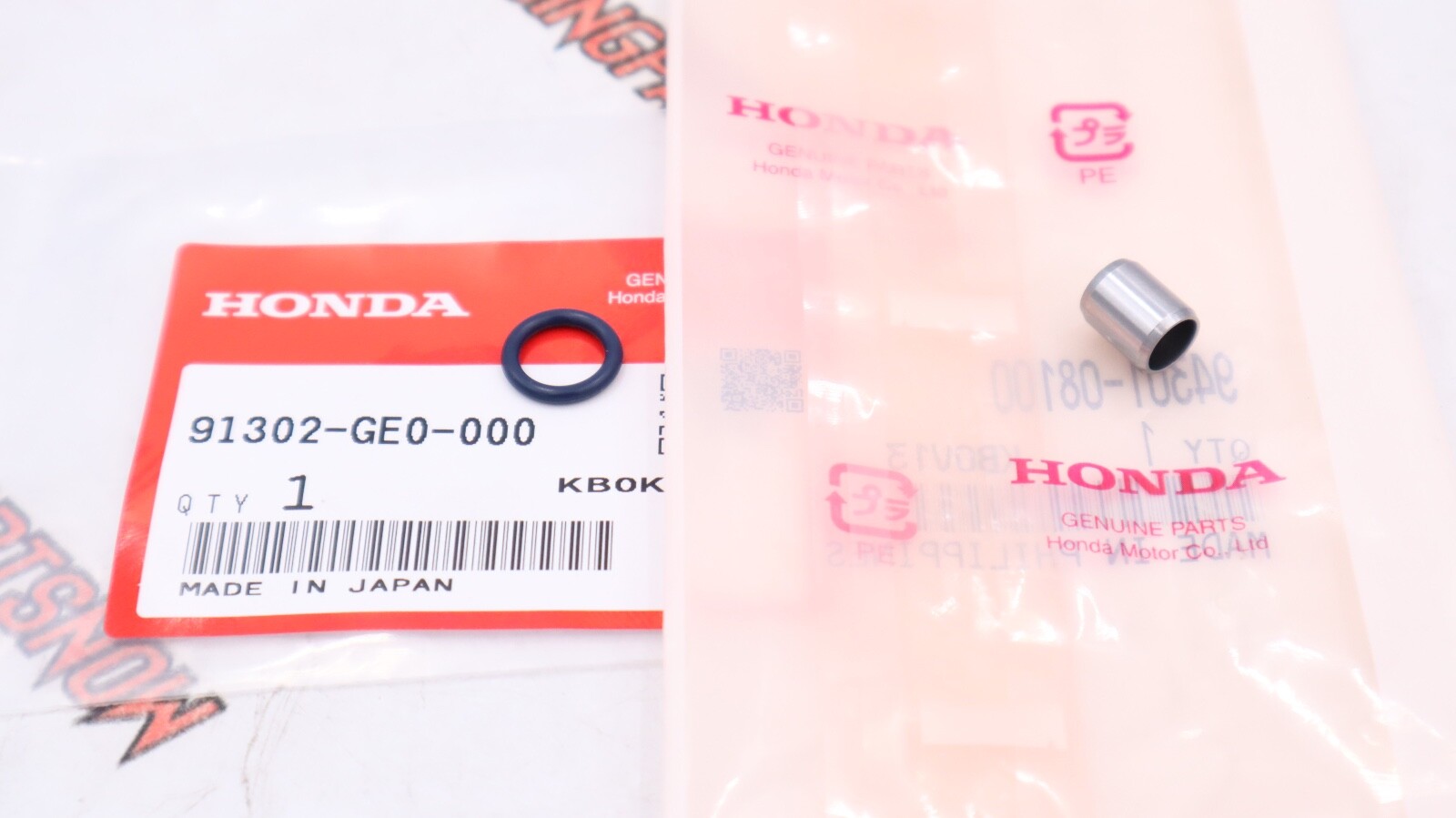 OEM HONDA ACURA CAM CAP VTEC O RING DOWEL PIN B SERIES B16 B18B B18C1 GSR