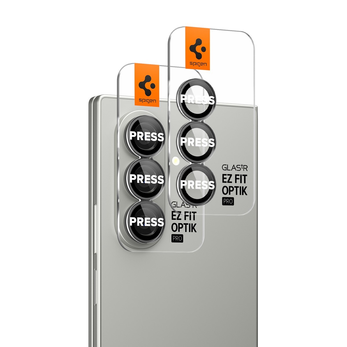 For Galaxy Z Fold 7 | Spigen [Glas.tR EZ Fit Optik Pro] Camera Lens Protector