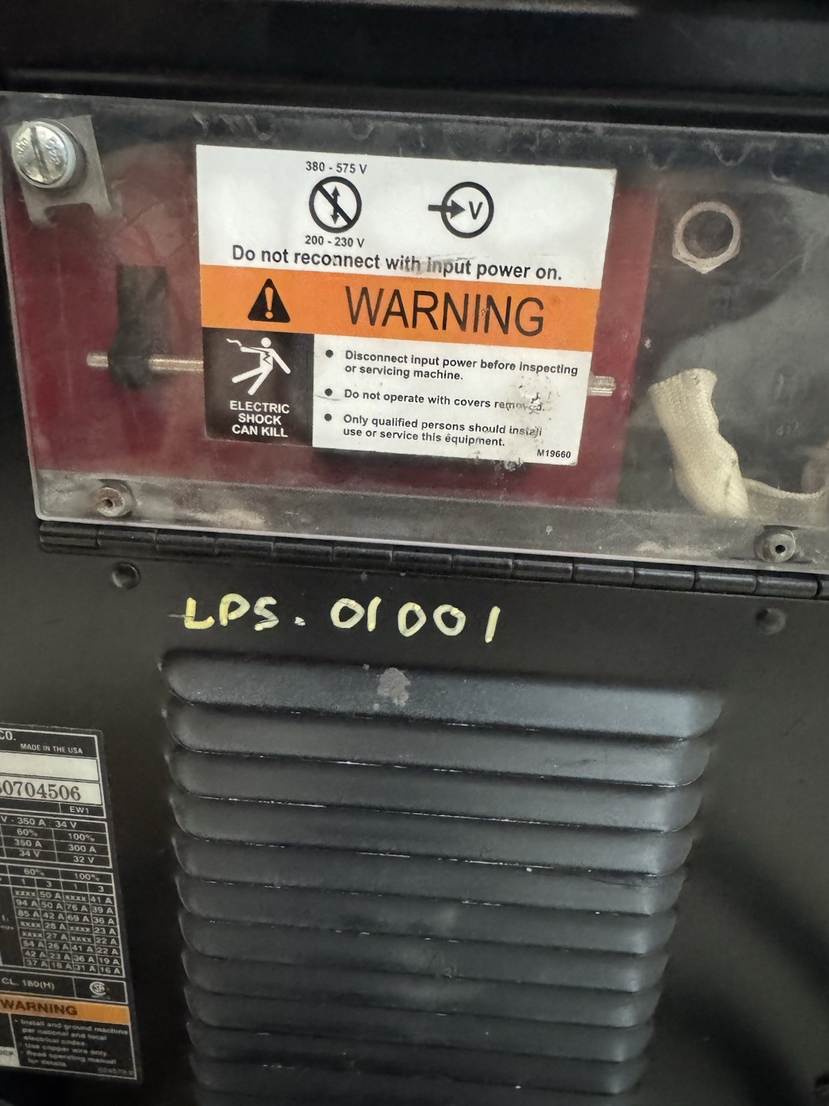 Lincoln Electric Power Wave 355M Multiprocess Welder